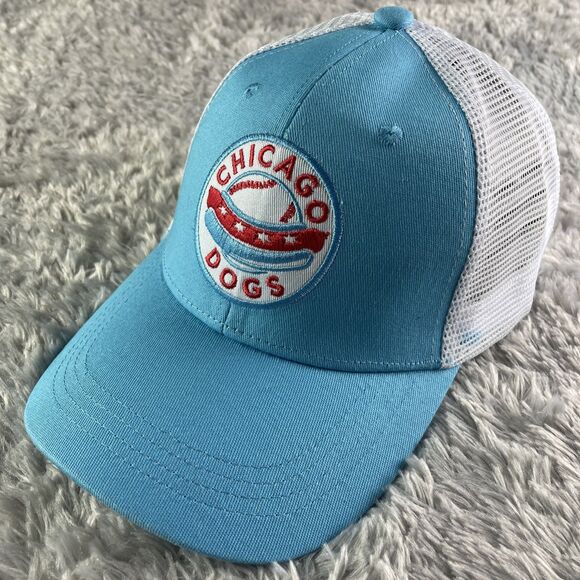 Chicago Dogs Hat Cap Adult Adjustable Blue White Red Snapback MiLB Baseball AAPB - Picture 1 of 8